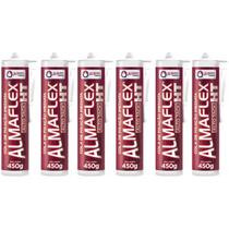 Kit 6 Cola de Fixação Imediata Adesivo Espelho Ht400 Alto Tack Almaflex 450g