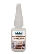 Kit 6 Cola Madeira Moveleiro Adesivo Instantâneo 20G Tek Bond