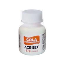 Kit 6 Cola Permanente Para Tecido 37g Acrilex