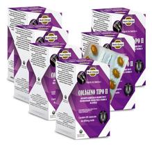Kit 6 Colágeno Tipo 2 Suplemento Ômega 3 Vitamina D Nutri