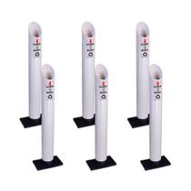 Kit 6 Coletores Individuais Água PVC