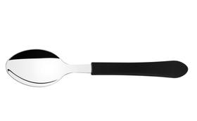 Kit 6 Colher de mesa Leme Inox Preta Tramontina