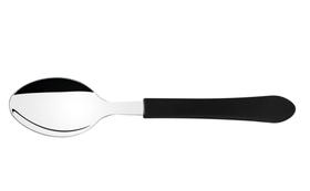 Kit 6 Colher de mesa Leme Inox Preta Tramontina