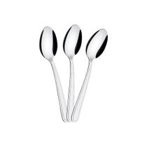KIT - 6 Colheres de Sobremesa Búzios em Aço Inox CSIBAG - Tramontina KIT - 6 Colheres de Sobremesa Búzios em Aço Inox CSIBAG - Tramontina