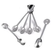 Kit 6 colheres para café bugatti kiss coração em inox 437067 Kit 6 colheres para café bugatti kiss coração em inox 437067