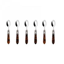 Kit 6 Colheres para Café e Chá 14cm Luxo Oxford Bugatti Kit 6 Colheres para Café e Chá 14cm Luxo Oxford Bugatti