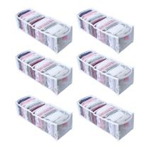 Kit 6 Colmeia Organizador de Gaveta para Roupa Bebê, Calcinha, Cueca e Meias Kit 6 Colmeia Organizador de Gaveta para Roupa Bebê, Calcinha, Cueca e Meias