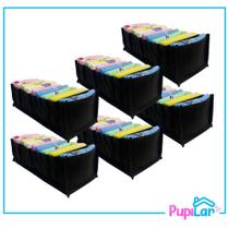 Kit 6 colmeias m 10x15x35 em tnt preto - pupilar