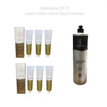 Kit 6 Colorações 12.11 Ax Lauarrah + 1 Ox 20 Vol Vita Derm