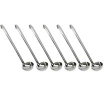 Kit 6 Conchas Inox 46cm Profissional Weck Cozinha Buffet Servir Sopa Feijão Caldos Restaurante Kit 6 Conchas Inox 46cm Profissional Weck Cozinha Buffet Servir Sopa Feijão Caldos Restaurante