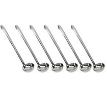 Kit 6 Conchas Inox 46cm Profissional Weck Cozinha Buffet Servir Sopa Feijão Caldos Restaurante Kit 6 Conchas Inox 46cm Profissional Weck Cozinha Buffet Servir Sopa Feijão Caldos Restaurante
