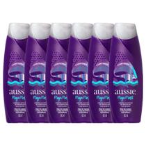 Kit 6 Condicionadores Aussie Mega Moist Super Hidratação 180ml