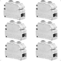 Kit 6 Conector Modular De Cabos Eletricos Zagonel 50a Kit 6 Conector Modular De Cabos Eletricos Zagonel 50a