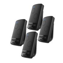 Kit 6 Controles Remoto EP04 de 4 botões para Automatizador Portão Black Intelbras Kit 6 Controles Remoto EP04 de 4 botões para Automatizador Portão Black Intelbras