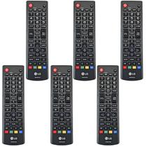 Kit 6 Controles Remotos Monitor/TV LG - AKB75675305