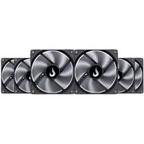 Kit 6 Cooler Fan Rise Mode 120mm 12v Preto - RM-BK-01-FB