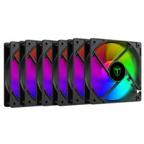 Kit 6 Cooler Fan T-dagger RGB T-tgf610 120MM