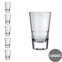 Kit 6 Copinhos 100ml Dose Shot Vodka Bebidas Caninha Nadir