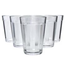 Kit 6 Copo Americano Lagoinha De Vidro Reforçado 190ml Reforçado Kit 6 Copo Americano Lagoinha De Vidro Reforçado 190ml Reforçado