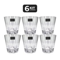 Kit 6 copo de vidro para drink 250 ml Kit 6 copo de vidro para drink 250 ml