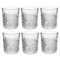 Kit 6 Copo para Whisky Drink Luxo Loch Ness Vidro 345ml Kit 6 Copo para Whisky Drink Luxo Loch Ness Vidro 345ml