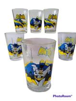 Kit 6 Copo Vidro Batman 200 Ml Pasabahce