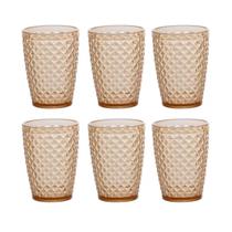 Kit 6 Copos Água e Suco De Acrílico Luxxor 500ml - Paramount Kit 6 Copos Água e Suco De Acrílico Luxxor 500ml - Paramount