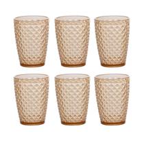 Kit 6 Copos Água e Suco De Acrílico Luxxor 500ml - Paramount Kit 6 Copos Água e Suco De Acrílico Luxxor 500ml - Paramount