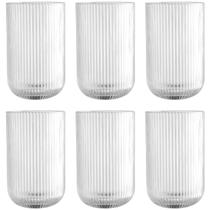 Kit 6 Copos Altos 450ml Vidro Translúcido Estilo Moderno para Água Suco Drinks Bebidas Mesa Posta Sofisticada Bar Decoração Casa Cozinha Louça Kit 6 Copos Altos 450ml Vidro Translúcido Estilo Moderno para Água Suco Drinks Bebidas Mesa Posta Sofisticada Bar Decoração Casa Cozinha Louça