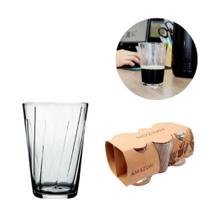 Kit 6 Copos de vidro 190ml - Modelo Amazonia Nadir