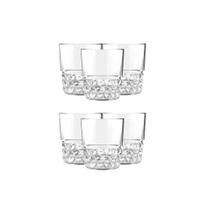 Kit 6 Copos de vidro Diamante 100ml Kit 6 Copos de vidro Diamante 100ml
