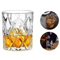 Kit 6 Copos de Vidro Diamante de 270ml Diamond