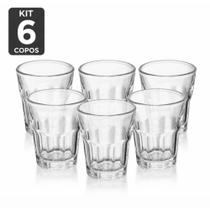 Kit 6 Copos de Vidro Para Dose Shot Sobremesa 50ml Faces Lyor