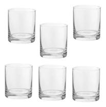 Kit 6 Copos De Whisky Acrílico Cristal - 260ml
