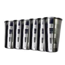 Kit 6 Copos Inox Resistentes Para Cerveja Água E Sucos 560Ml