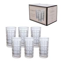 Kit 6 Copos Linha Drinkware Crisp 380ml Long Drink Hauskraft
