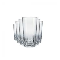 Kit 6 Copos Nadir Vegas Long 330ml de Vidro Transparente Kit 6 Copos Nadir Vegas Long 330ml de Vidro Transparente