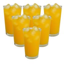 Kit 6 Copos Vidro Temperado 560ml Long Drink Chopp Suco Água