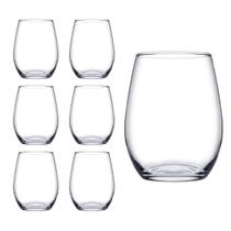 kit 6 Copos Vidro Transparente Redondo 450ml Amber Pasabahçe kit 6 Copos Vidro Transparente Redondo 450ml Amber Pasabahçe