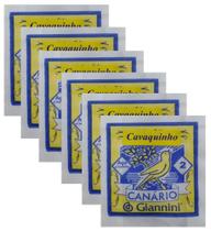 Kit 6 Cordas Avulsa Cavaco 2 Si - Giannini Kit 6 Cordas Avulsa Cavaco 2 Si - Giannini
