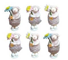 Kit 6 Cordeiros da Páscoa Bíblica Bom Pastor Conheco Ovelhas