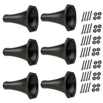 Kit 6 Corneta LC 14-25 Som Automotivo Redondo Com Parafusos
