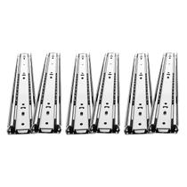 Kit 6 Corrediças Gaveta Telescópica Light 25Cm Com Parafusos