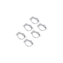 Kit 6 Correntes Encapada Cristal 3,2mm X 60cm Bike, Portão Kit 6 Correntes Encapada Cristal 3,2mm X 60cm Bike, Portão