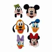 Kit 6 Cortador Modular Mickey Minnie Pateta Pluto Disney 6CM Kit 6 Cortador Modular Mickey Minnie Pateta Pluto Disney 6CM