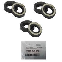 Kit 6 Coxim Tampa Cabeçote Cb600f Hornet 05...07 Honda