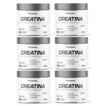 Kit 6 Creatina Monohidratada 300g Sem Sabor - Herbamed Kit 6 Creatina Monohidratada 300g Sem Sabor - Herbamed