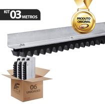 Kit 6 Cremalheiras Para Portão Deslizantes Barra de 50cm Ppa Garen Rcg Kit 6 Cremalheiras Para Portão Deslizantes Barra de 50cm Ppa Garen Rcg