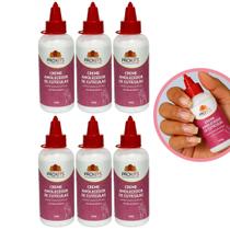 Kit 6 Creme Amolecedor de Cutículas PROKITS com Óleo de Melaleuca 100g