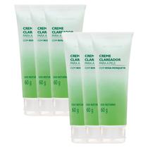 Kit 6 Creme Clareador Para a Pele Com Rosa Mosqueta Sofisticatto 60g